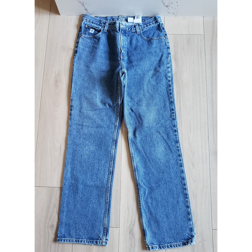 Rockies Jeans Womens 11 High Rise Slim Straight Western 90s Denim Rocky Mountain